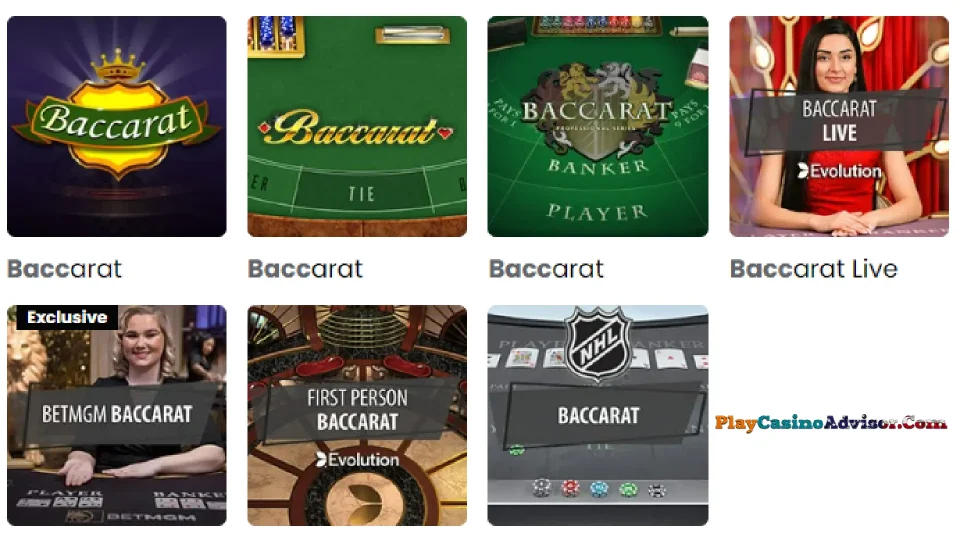 Discover the top 10 online casinos for Baccarat Mastery August 2023.