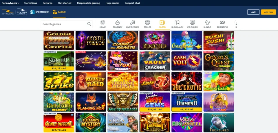 betrivers review more slot games to enjoy