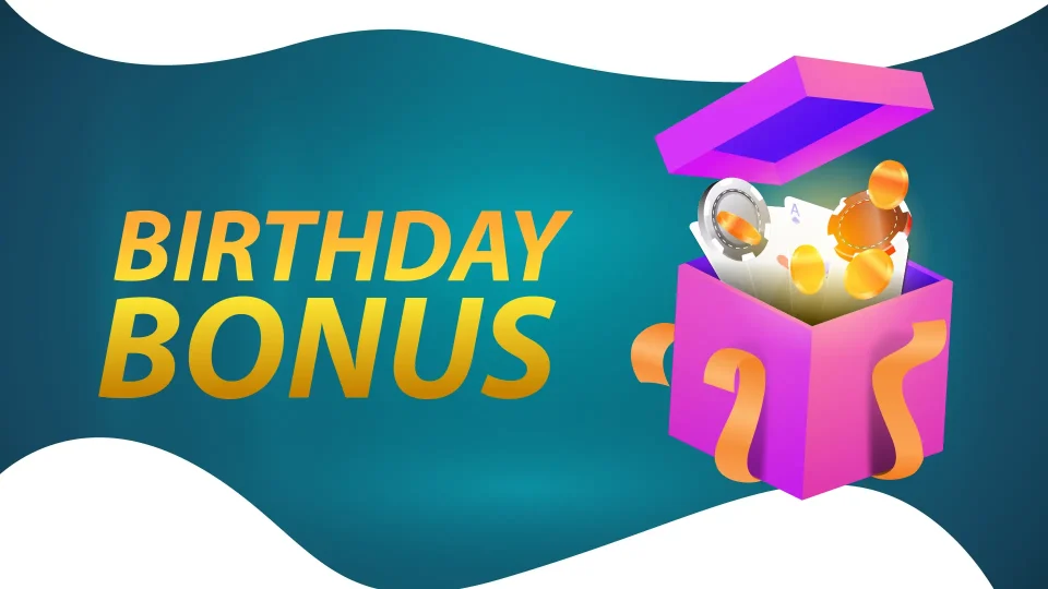 Celebrate your birthday with a bang! Enjoy exclusive bonus promotions at US online casinos. Claim your ultimate birthday treat with top casino bonuses and exciting promos. Don't miss out on the fun!