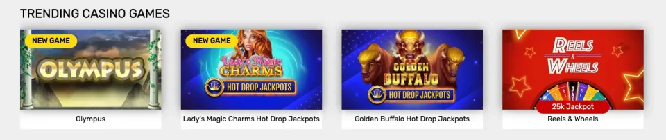 bovada review popular games