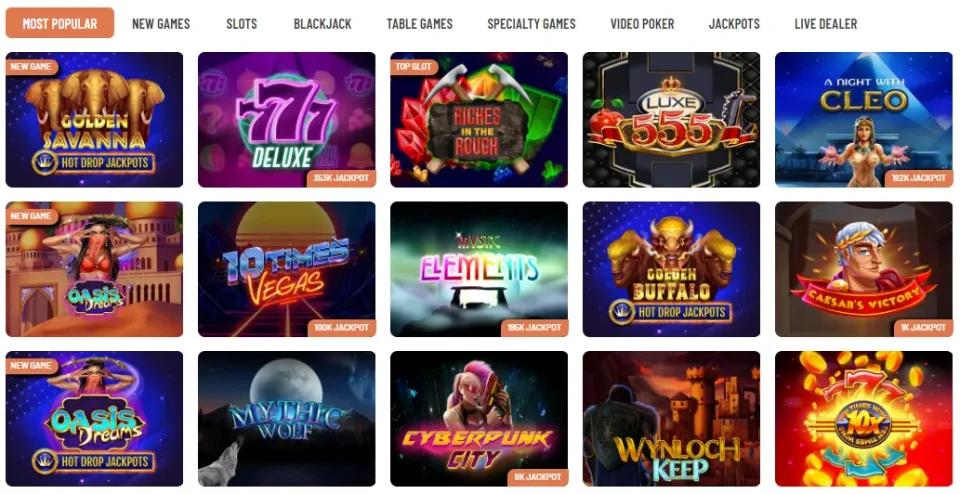 cafe casino review popular games at cafe casino online in usa