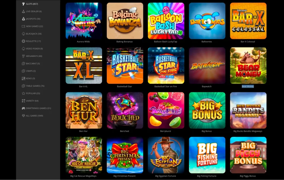 draftkings review find best slots
