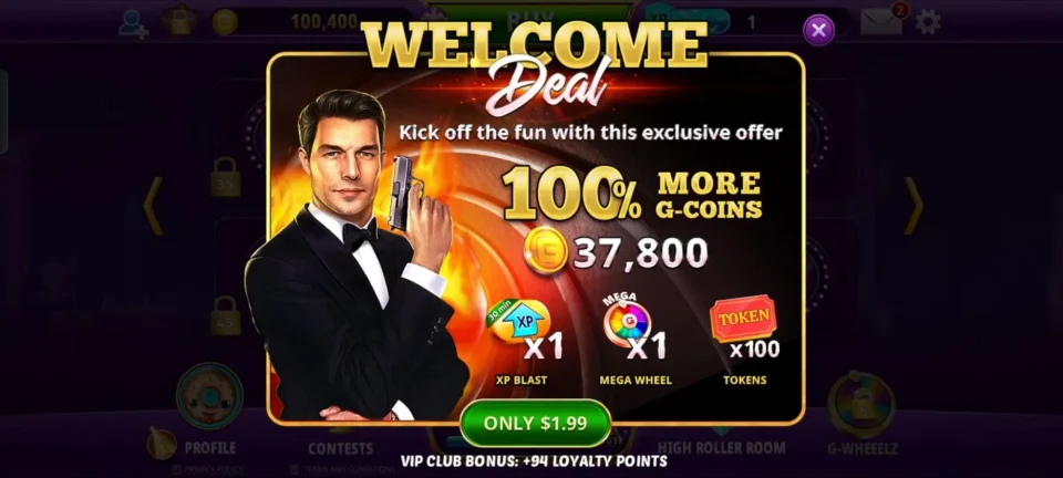 gambino slots review welcome deal