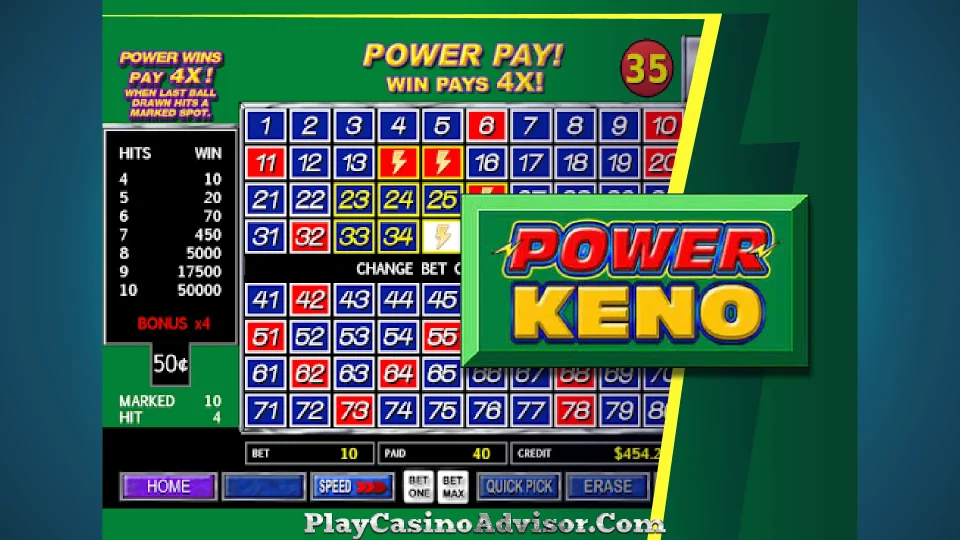 Strike it Rich with Real Money Keno Online at Top US Casino Sites.