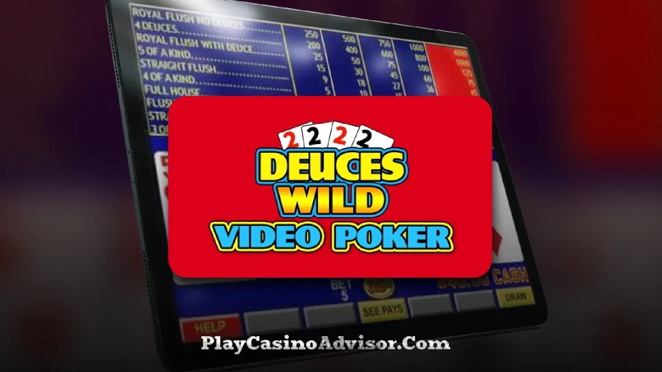 Transform your game with "Deuces and Aces" video slot game.